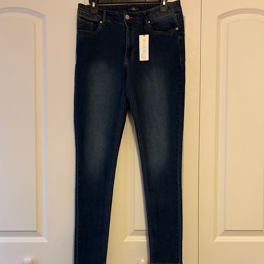 VENUS Dark Blue Skinny Jeans Size 10